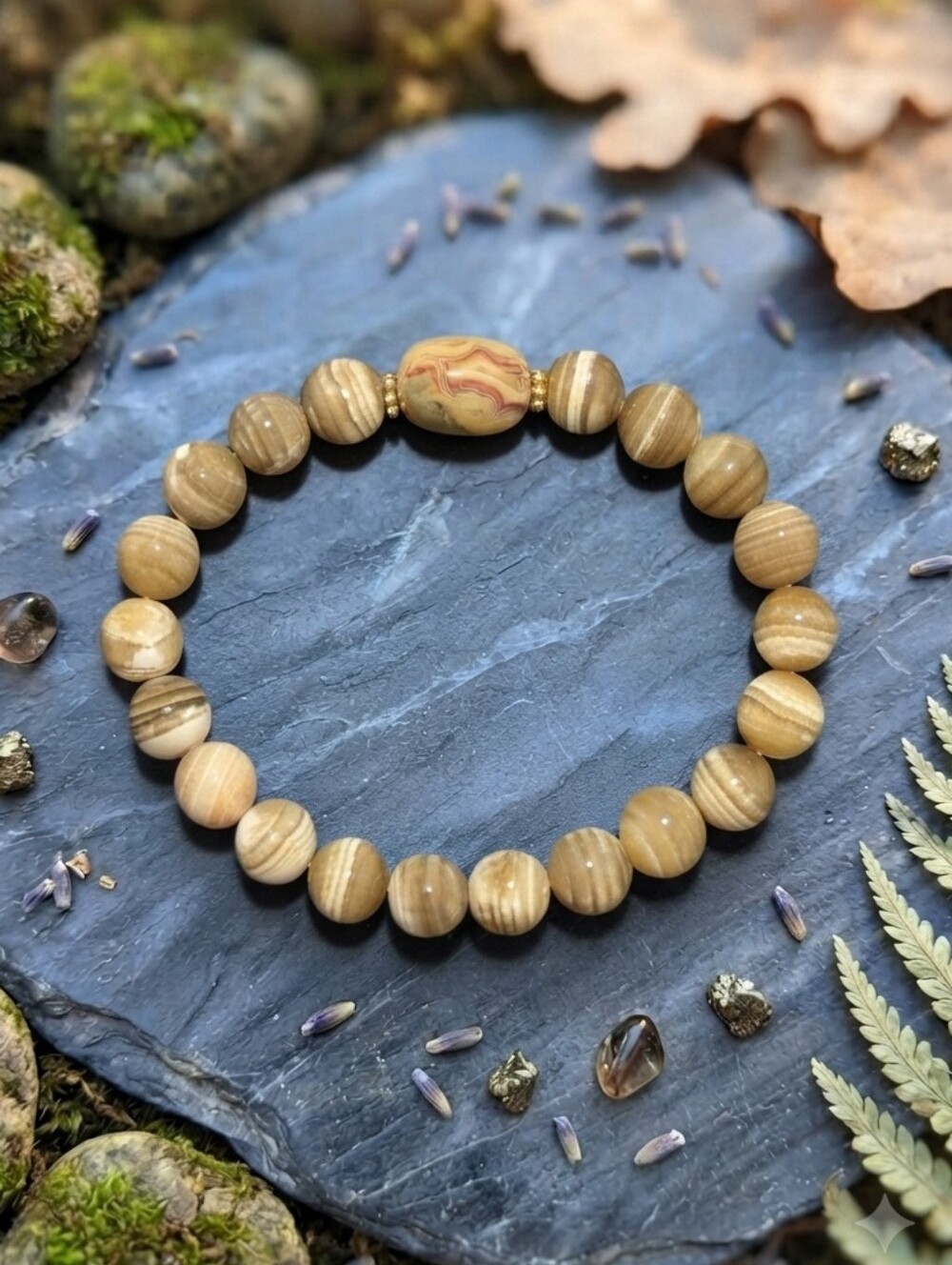 Calcite/Agate Bracelet